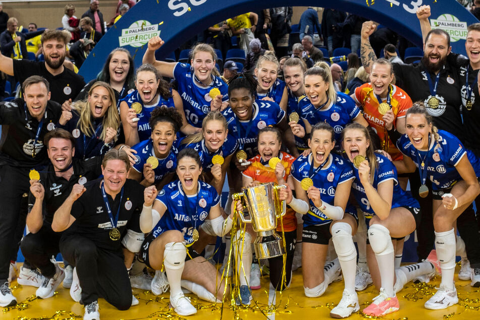Allianz MTV Stuttgart bejubelte mit einem Ex-DSC-Quintett den ersten Titel der Saison mit dem Gewinn des Supercups.