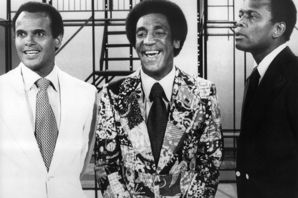 Bill Cosby (M.) Anfang der 70er Jahre.