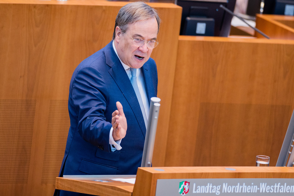 Armin Laschet (60), Ministerpräsident von Nordrhein-Westfalen und Bundesvorsitzender der CDU, will ebenfalls Kanzler von Deutschland werden.