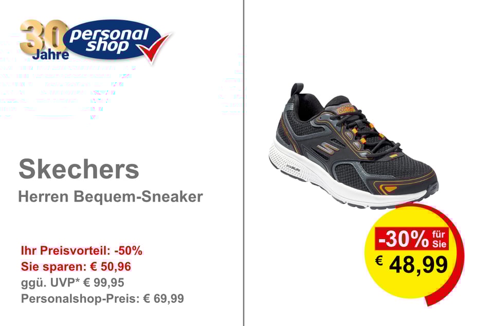 Skechers Herren Bequem-Sneaker