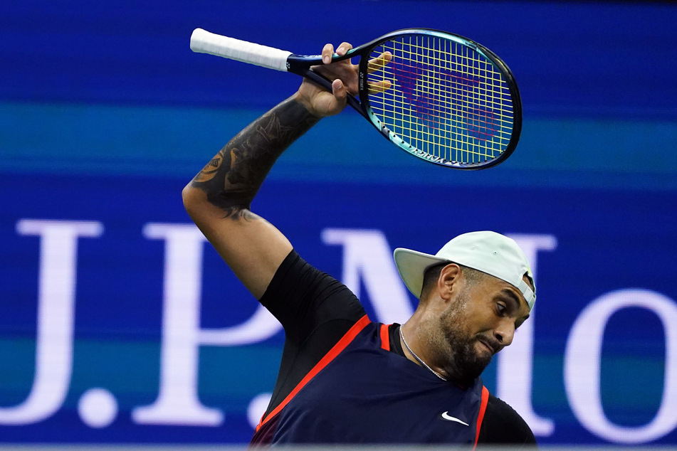 Immer für einen Ausraster gut: Tennis-Rüpel Nick Kyrgios (27).