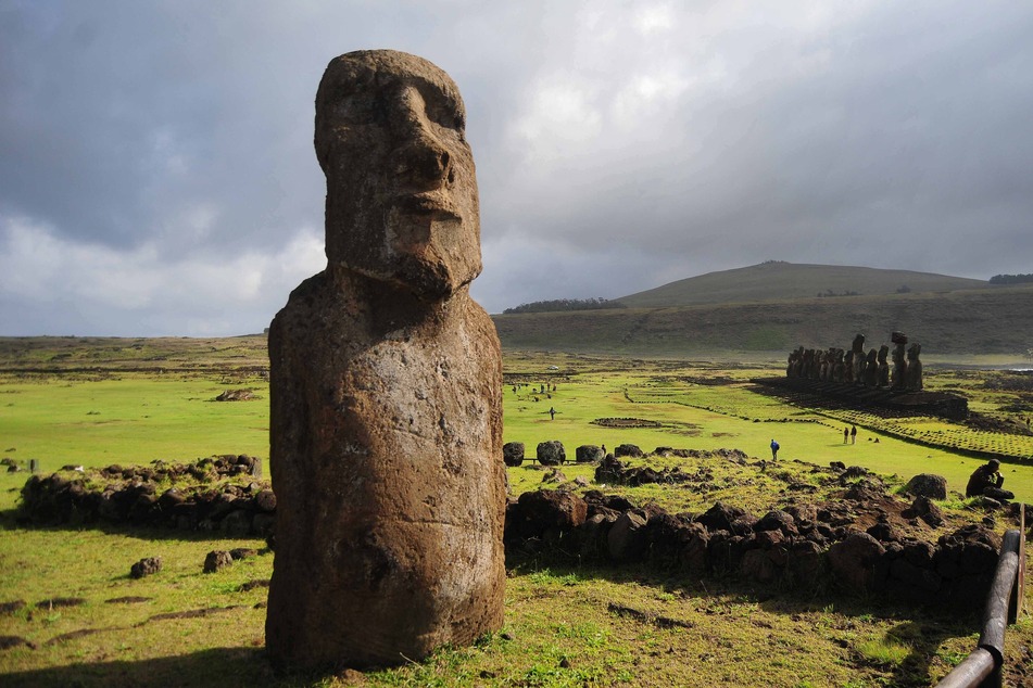 Die "Moai"-Figuren von der Osterinsel sind weltbekannt.