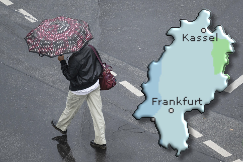 Über das Wochenende muss in ganz Hessen immer wieder mit Regen- und Schneeschauern gerechnet werden.