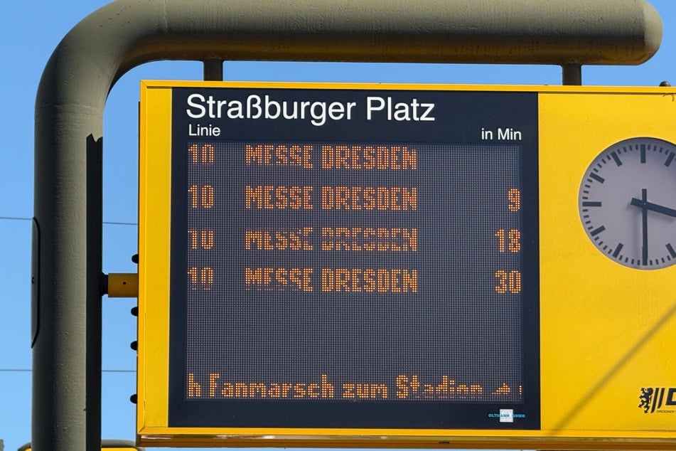 Am Straßburger Platz ist der Bahnverkehr aktuell eingeschränkt.