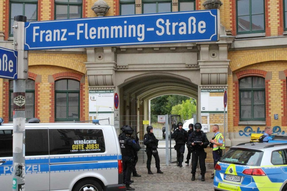 Anwohner der Ernst-Flemming-Straße hatten eine besorgniserregenden Beobachtung gemacht.