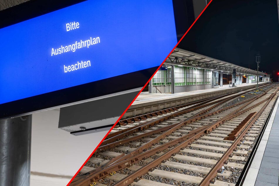 Vandalen legen Bahnverkehr in Ostsachsen lahm