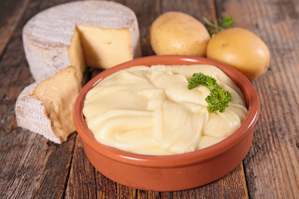 Cremiges Käse-Kartoffelpüree