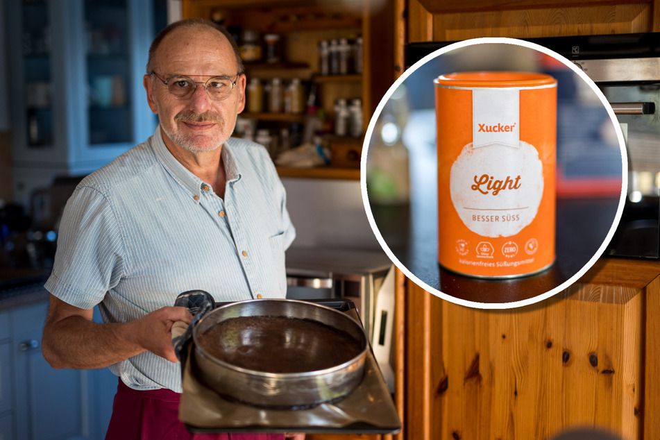 Konditormeister Stefan Salzer (58) aus Thallwitz entwickelte als Krebspatient Rezepte, um trotz seiner Schluckbeschwerden leckeren Kuchen essen zu können. Das Geheimnis seiner Süße ist Xucker - Tafelsüße auf der Grundlage von Erythrit.