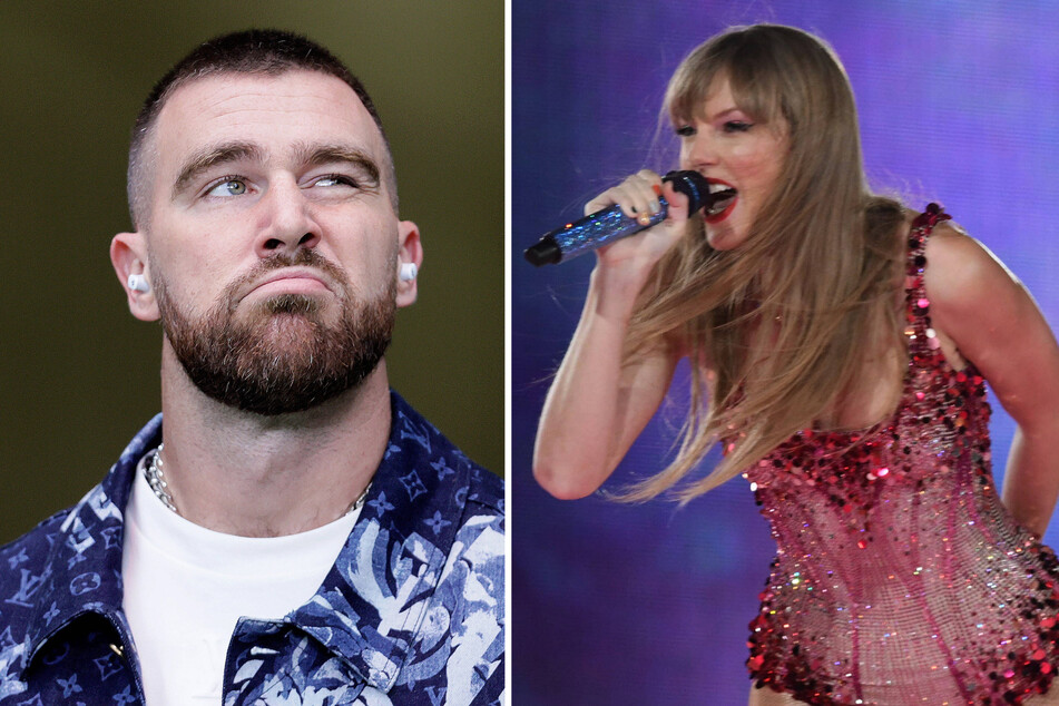 Travis Kelce lands in Argentina for Taylor Swift's The Eras Tour!