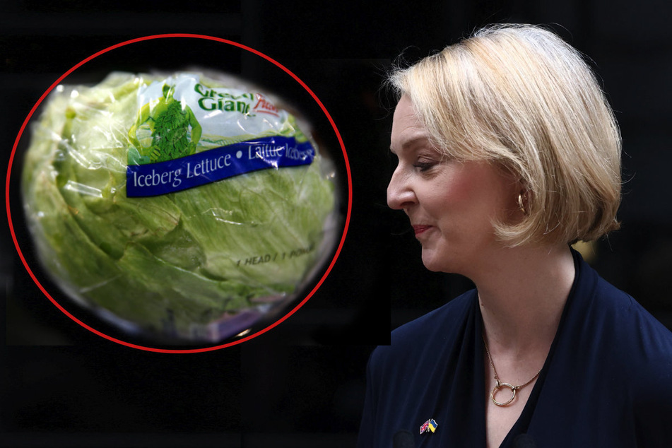 Liz Truss faced off against a lettuce in a parody contest run by a British newspaper.