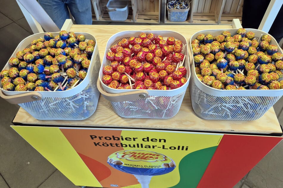 Die einzigartigen Köttbullar-Lollis können nur am Samstag probiert werden.