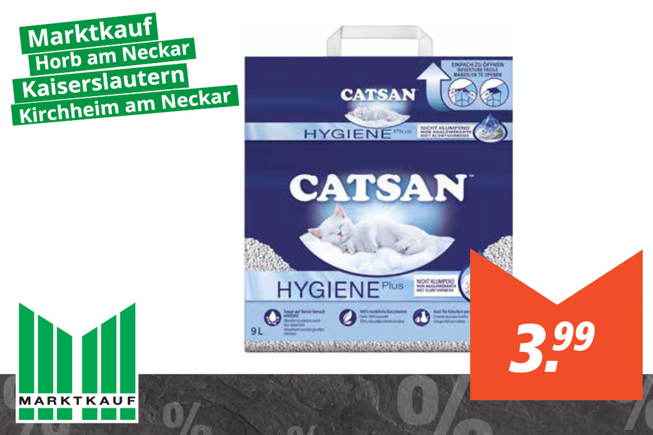 Catsan Hygiene Streu für 3,99 Euro
