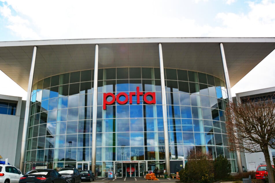 Das Möbelhaus porta in Aachen.