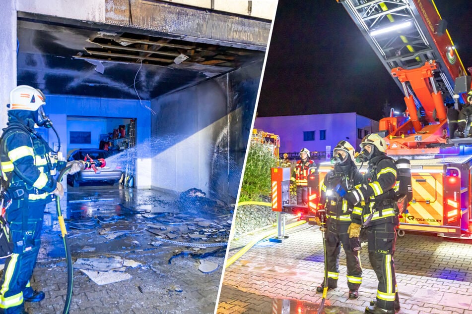 Mehrere Mülltonnen in Flammen! Brandserie hält Pirna in Atem