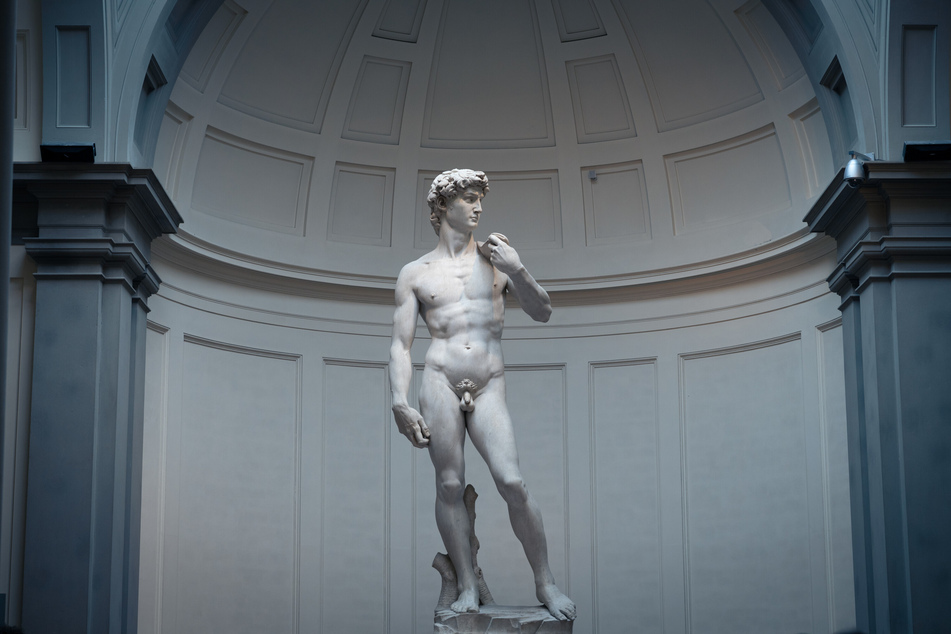 Kunst oder Pornografie? Die Statue "David" von Michelangelo ist seit 1873 in der Galleria dell'Accademia in Florenz ausgestellt.