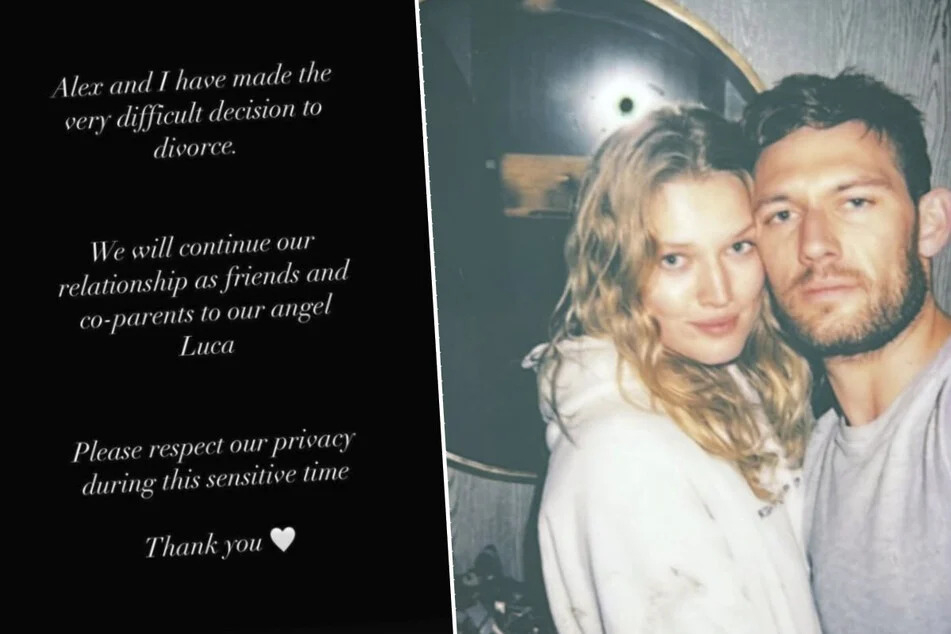 Toni Garrn (30) hatte auf ihrem Instagram-Account ein Statement zur Trennung veröffentlicht.