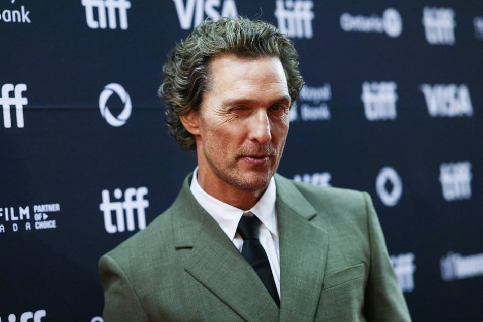 Matthew McConaughey arrives on the red carpet for the special presentation of The Lost Bus at the Toronto International Film Festival on September 5, 2025.