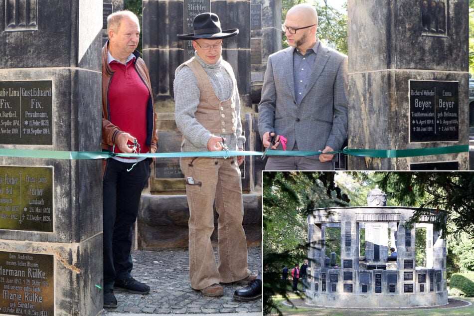 Chemnitz: Chemnitzer Urnen-Tempel nach Sanierung wiedereröffnet