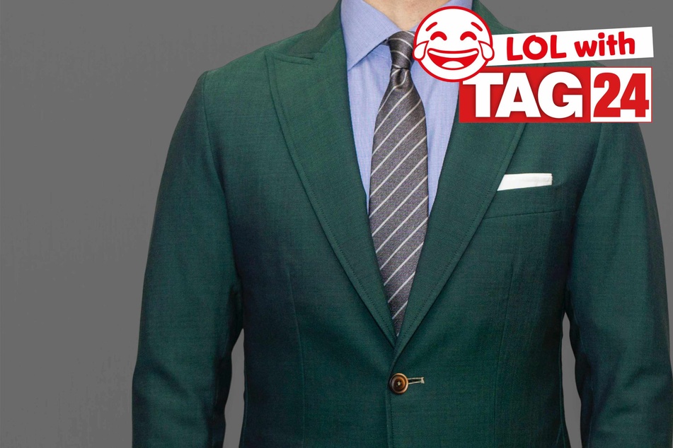 Today's Joke of the Day is suiting up for the laughs.