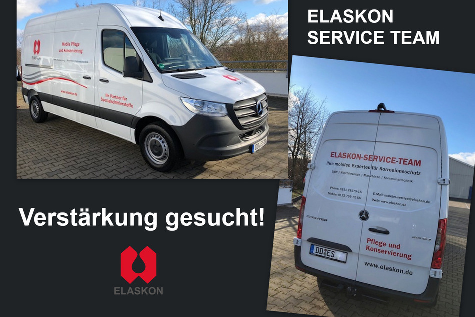 Die Firma ELASKON sucht Mitarbeiter für den mobilen Service.