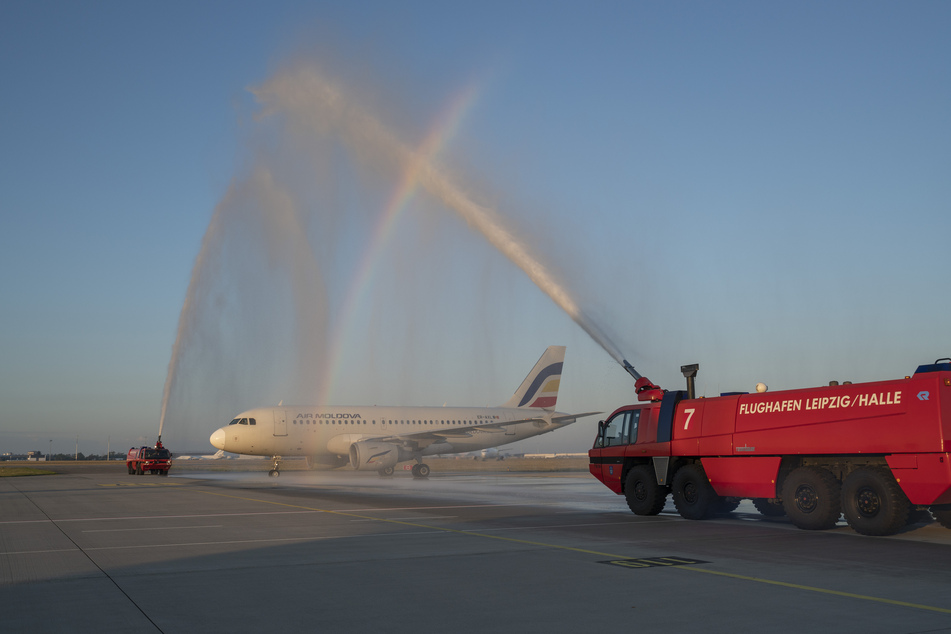 Am Dienstagmorgen ist erstmals ein Flieger von Leipzig in die moldawische Hauptstadt Chisinau gestartet.