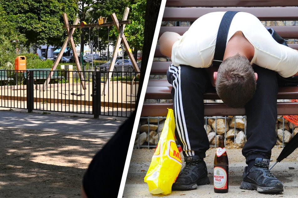 Alkohol, Drogen, Elend neben Spielplatz: "Mein zweijähriger Sohn findet Heroinspritzen"