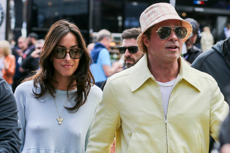 Brad Pitt goes public with girlfriend Ines de Ramon in surprise appearance!