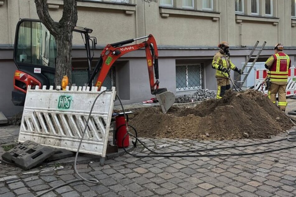 In Berlin-Spandau ist am Dienstag Gas ausgeströmt.