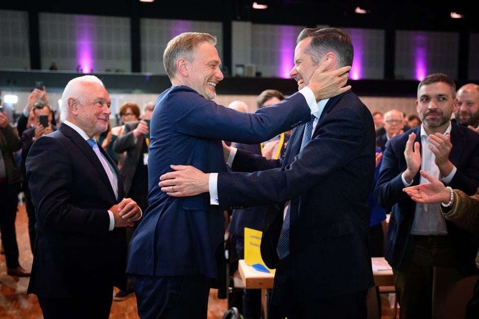 Christian Dürr (48, r.) ist der Nachfolger von Christian Lindner (46)
