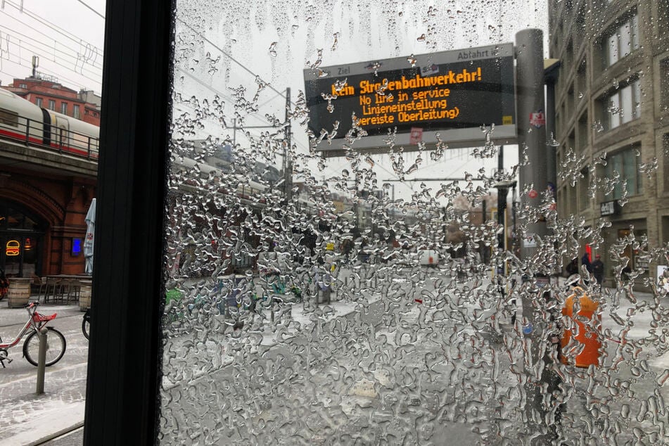 Noch immer sind nicht alle Trams am Netz.