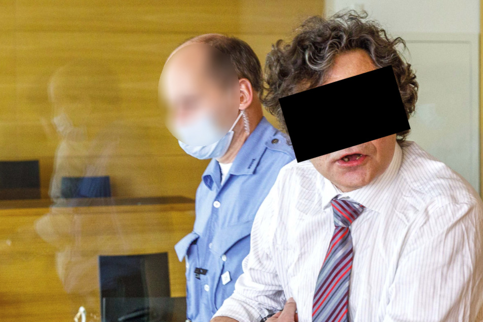 Ex-Polizist Gerd E. (53, r.) soll mal wieder hinter Gitter.