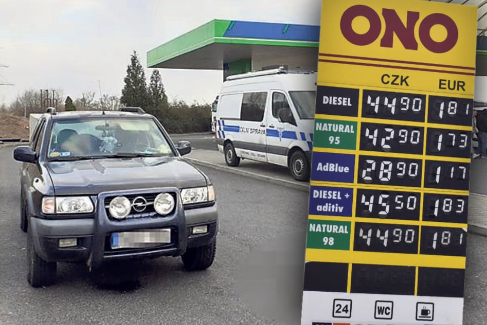 Benzin in Tschechien bald noch günstiger: Zoll fängt Sprit-Schmuggler ab