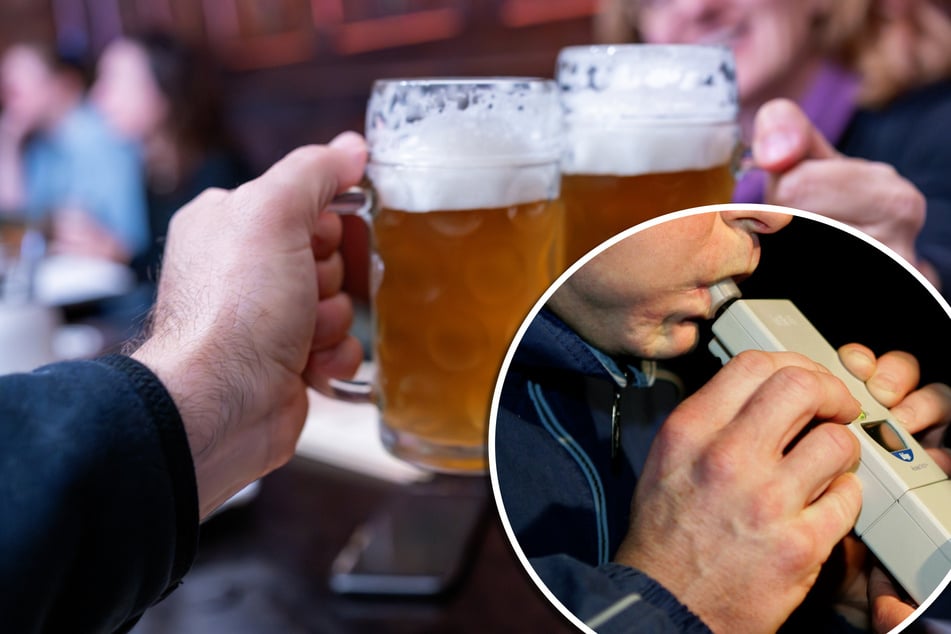 Nach eigenen Angaben hatte der 66-Jährige zwei Bier getrunken - zu viel zum Autofahren.