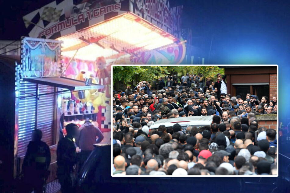 Bruder von Nidal R. erstochen: Polizei begleitet Beerdigung des getöteten Clan-Mitglieds
