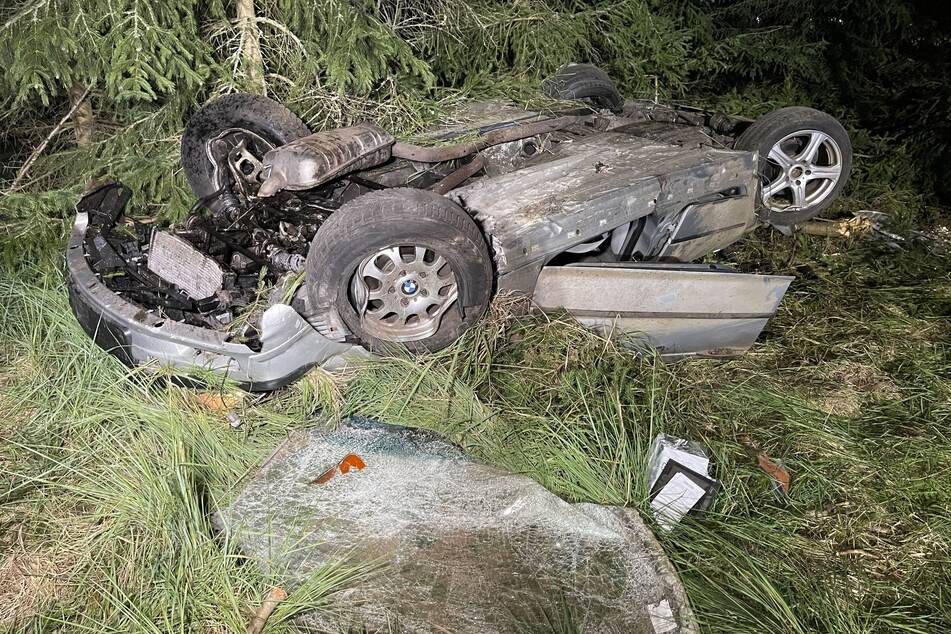 Am BMW entstand durch den Unfall ein Totalschaden.