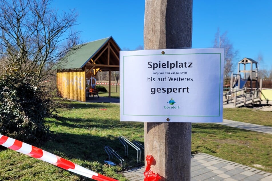 Unter dem Vandalismus leiden jetzt vor allem die Kinder der Gemeinde.