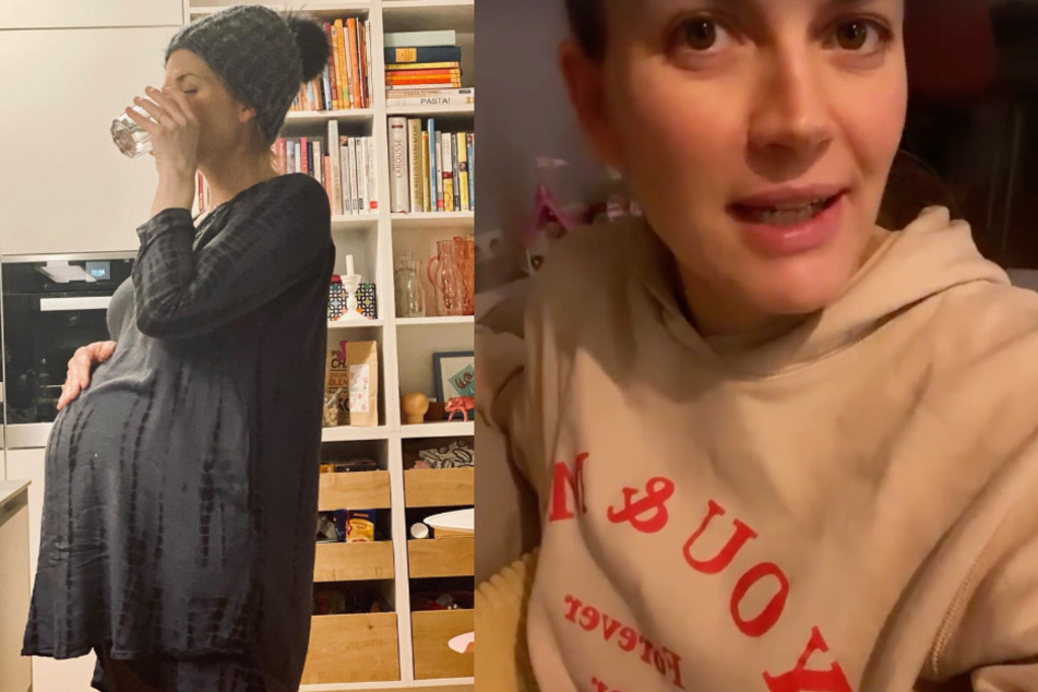 Schwangere Nina Bott meldet sich nach Funkstille: Ist das Baby etwa schon da?