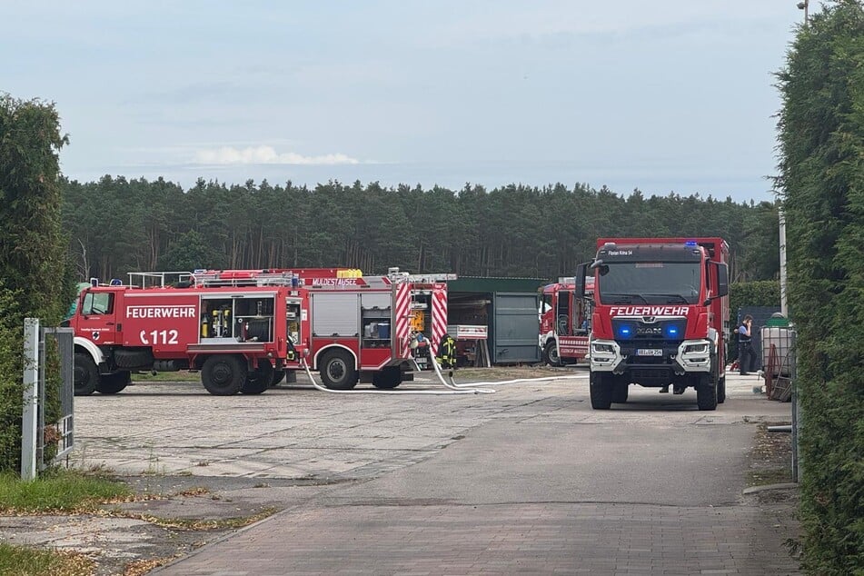 Einsatz am Freitagmorgen in Schmerz: Hier detonierte eine Gasflasche.