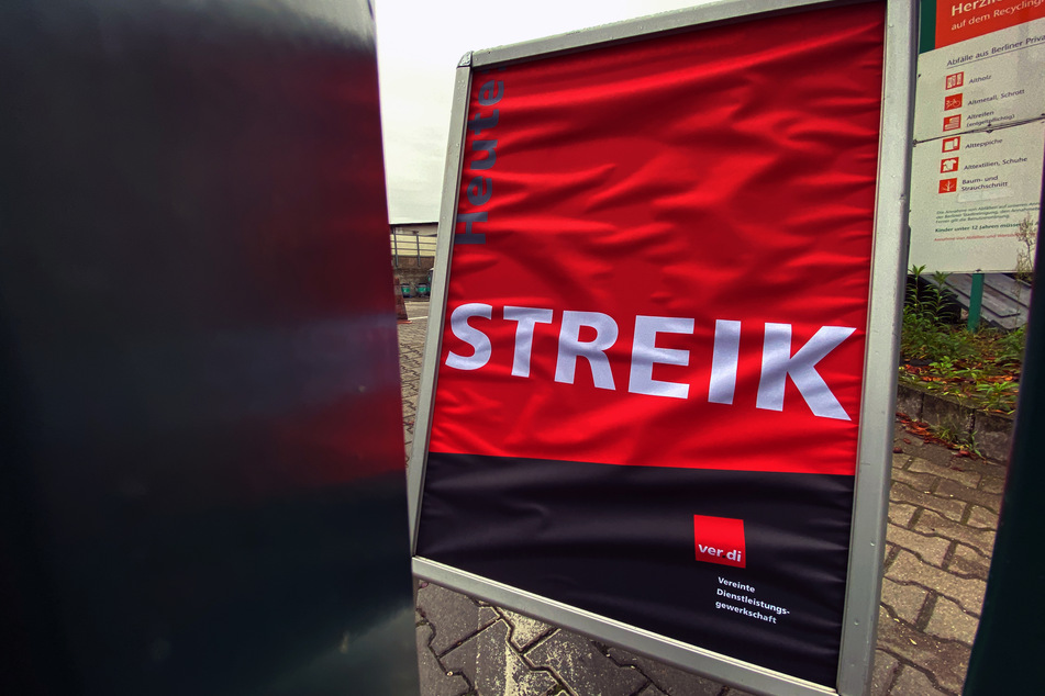 Die Gewerkschaft Verdi hat erneut zu Warnstreiks in Berlin aufgerufen (Symbolbild).