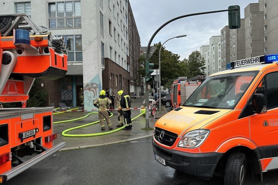Die Feuerwehr war rund anderthalb Stunden im Einsatz.