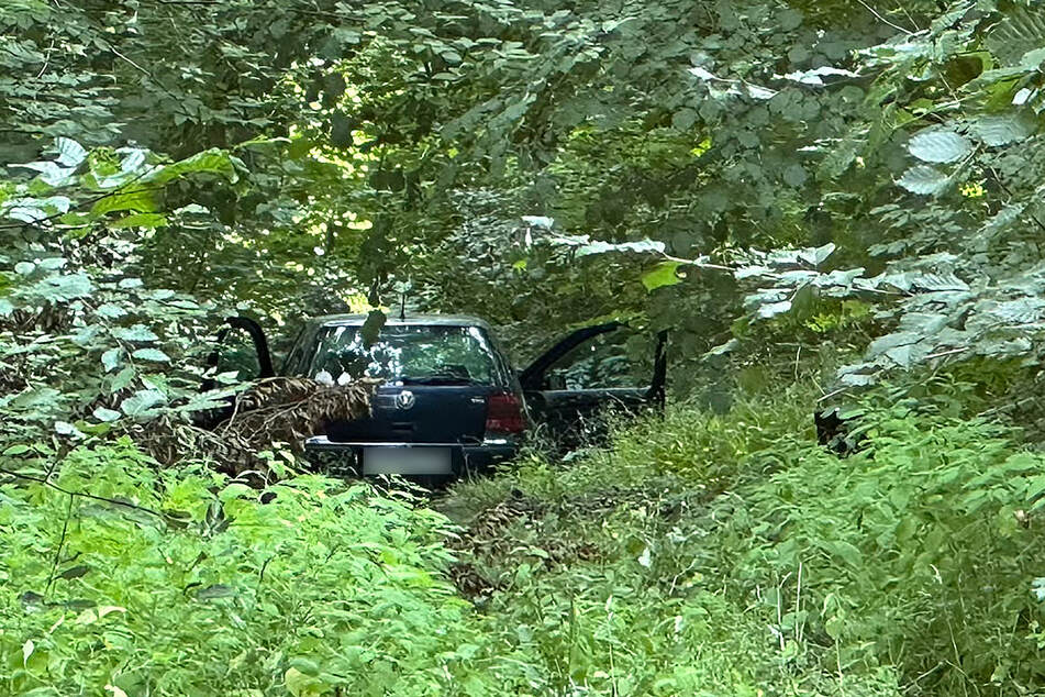 Ein Spaziergänger entdeckte den Wagen am Samstag wenige Kilometer vom Einbruchsort entfernt.