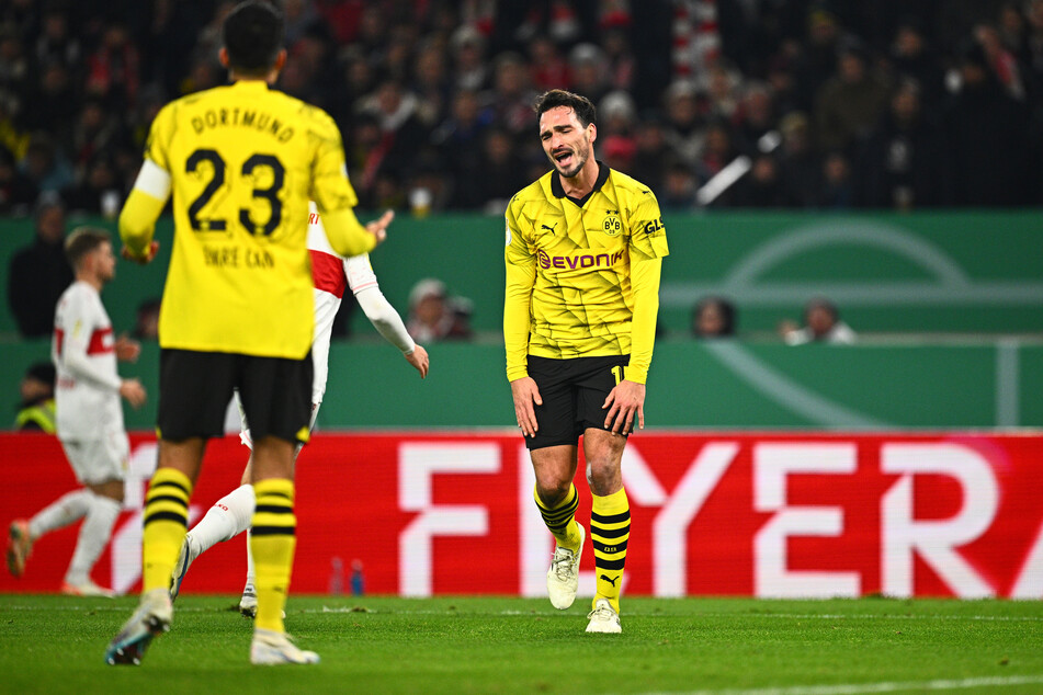 Frust in Dortmund: Für den Pokalsieger von 2021 ist im Achtelfinale Schluss.