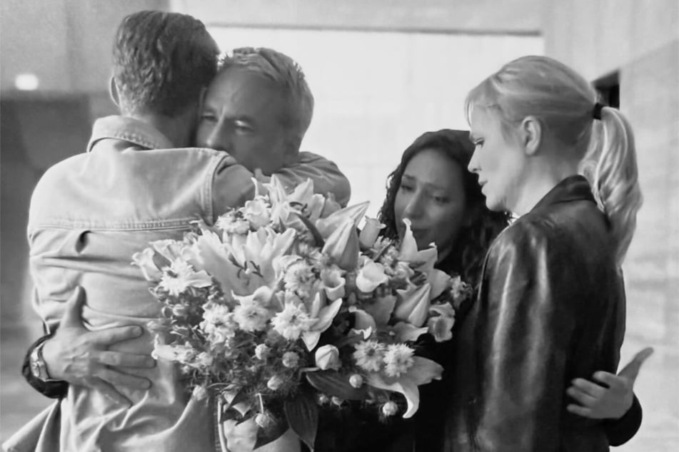 Der Abschied von seinen Serien-Kollegen fiel Marco Girnth (55, 2.v.l.) sehr schwer.