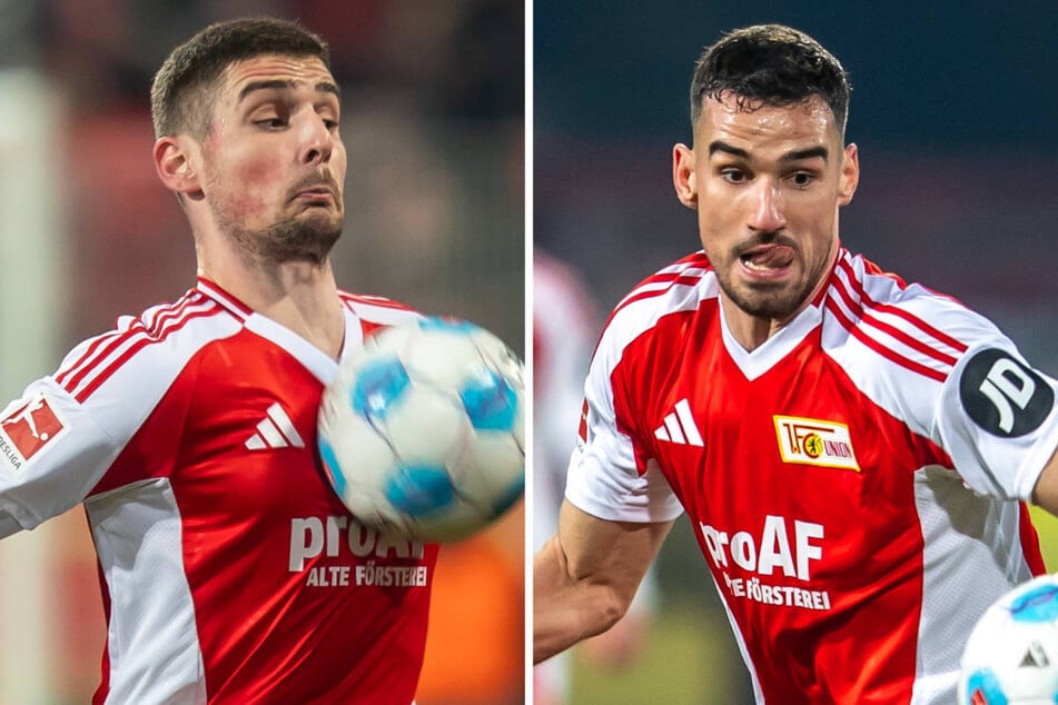 Steht erneut Ivan Prtajin (28, r.) in der Startelf von Union Berlin oder darf erstmals Andrej Ilic (24) von Anfang an ran?