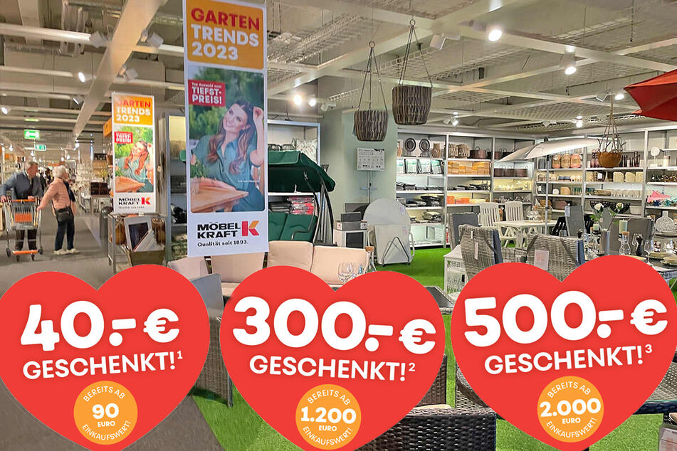 Tolle Aktion rund um den Muttertag bei Möbel Kraft in Elxleben.