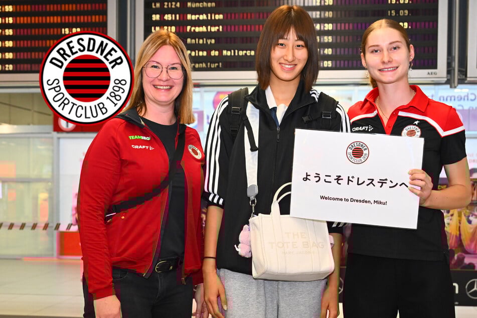 Mit Mama nach Dresden! Hier kommt die neue DSC-Spielerin