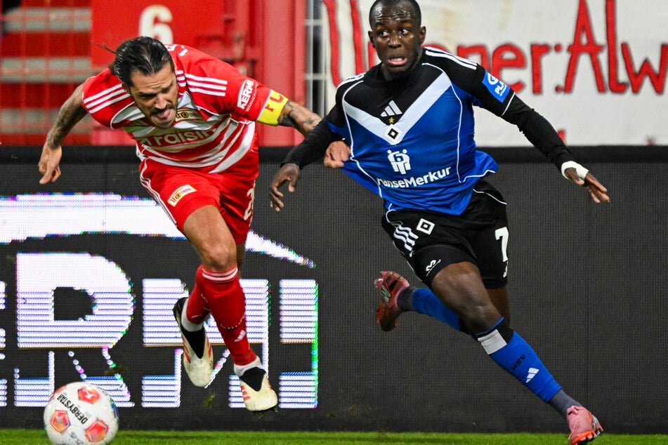 Gegen den Hamburger SV hatte Union Berlin zu oft das Nachsehen.
