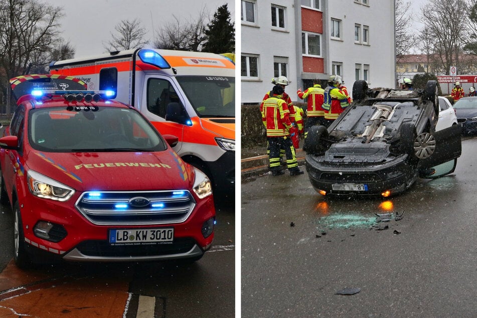 VW bleibt nach Unfall auf Dach liegen: 77-Jähriger stirbt im Krankenhaus
