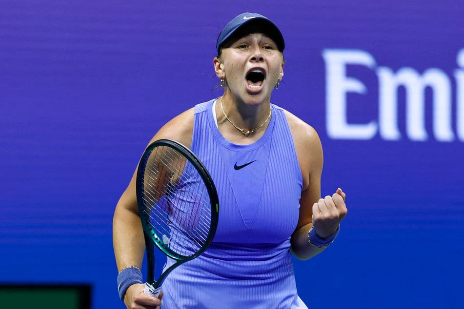 American Amanda Anisimova will fight for the US Open title in Saturday's women's final.