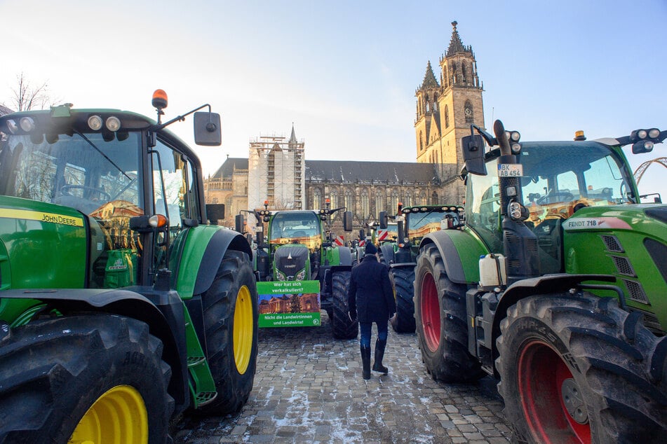 Am Sonntag findet auf dem Domplatz eine Kundgebung zum Bauernprotest statt.